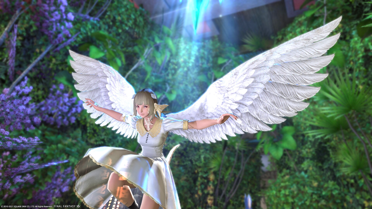 Final Fantasy 14 ангел. Angel Wings. Wings Fairy game of download.